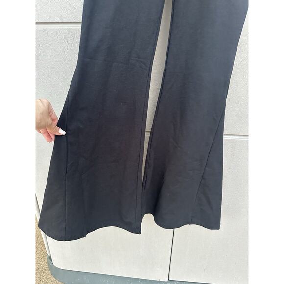 NWT OFFLINE by AERIE OG Foldover High Waisted Super Flare Leggings Black Small - Picture 9 of 16